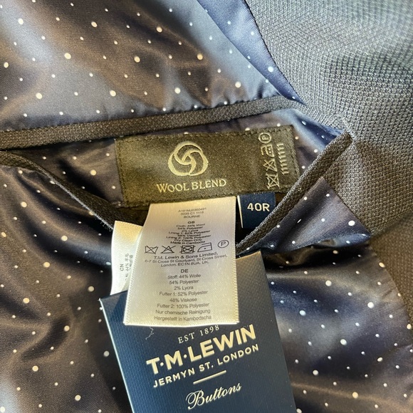 Slim fit Classic English suit- TM Lewin - Picture 6 of 7